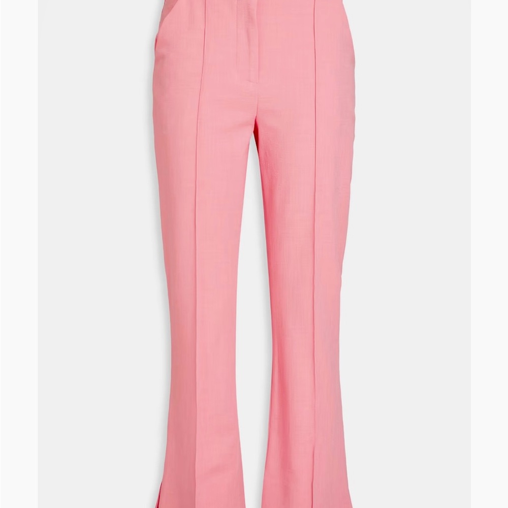 VERONICA BEARD
Kean tweed kick-flare pants peony pink size 8 NWT - Picture 8 of 10
